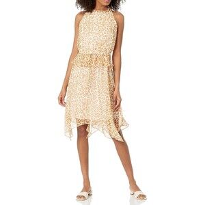 Sam Edelman Women's Sleeveless Halter Hankerchief Dress Size 14 NWT  MSRP $138